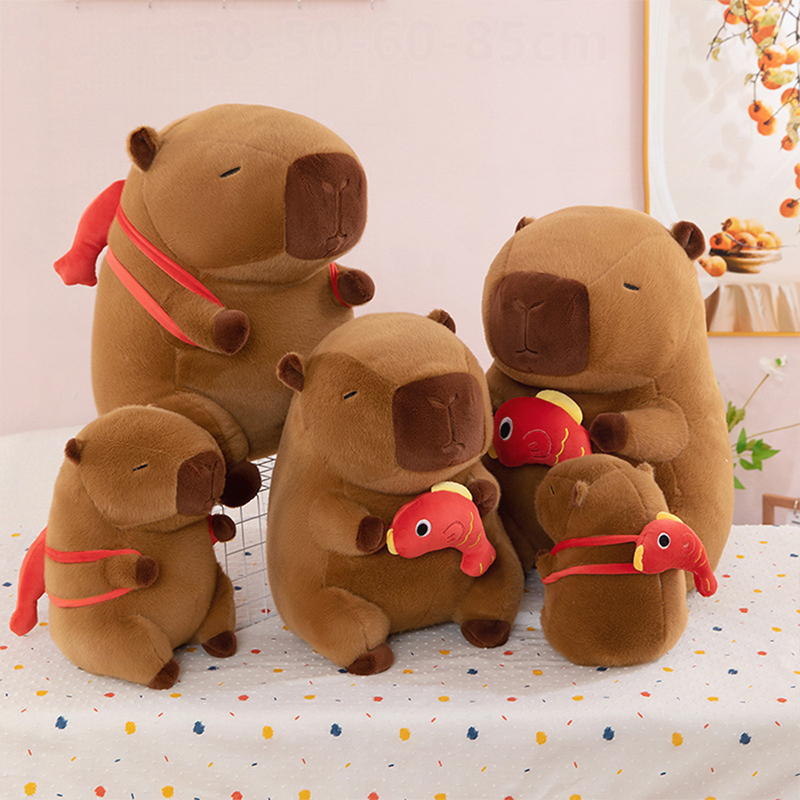 Kawaii Capybara Plush Toy Cute - Popular Kids Xmas Toys reseña y precio