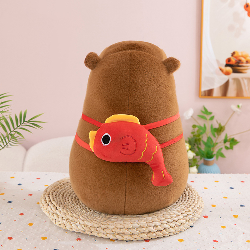Kawaii Capybara Plush Toy Cute - Popular Kids Xmas Toys reseña y precio