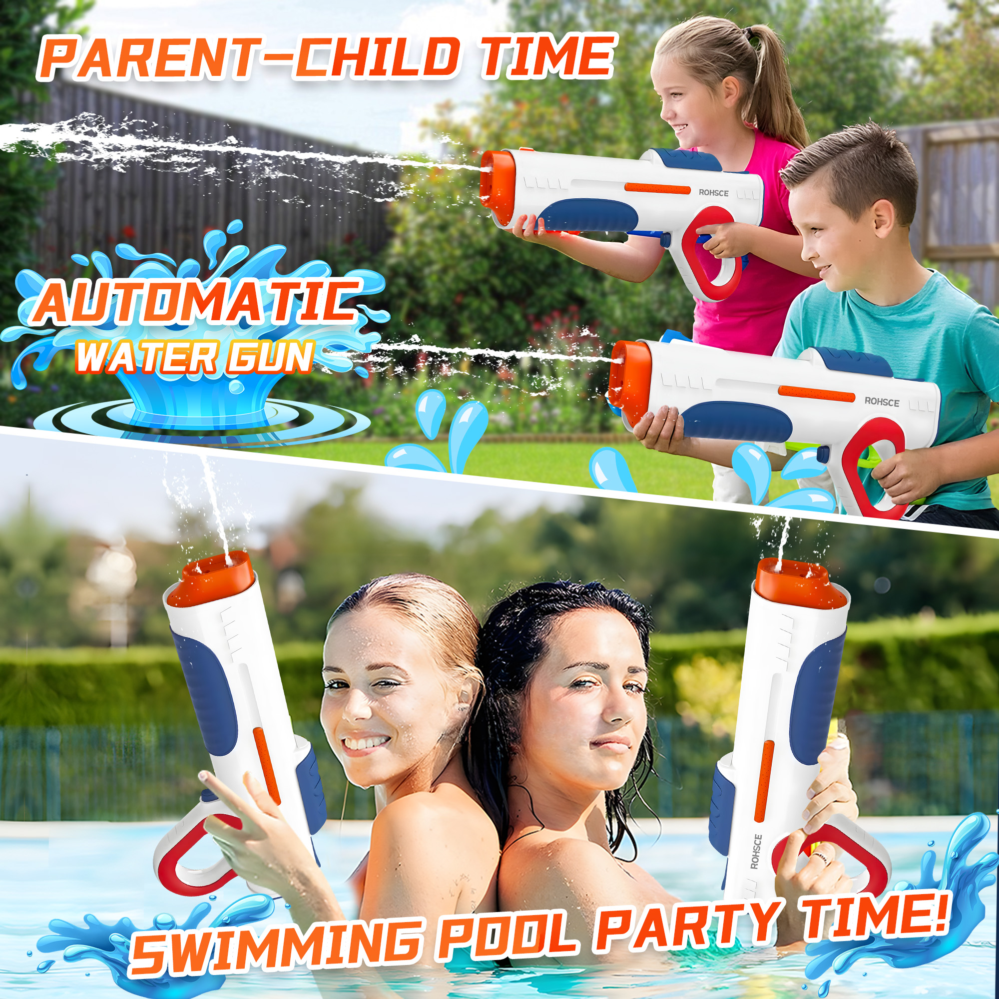 Electric Water Gun Most Powerf - Kids Toys Deals reseña y precio