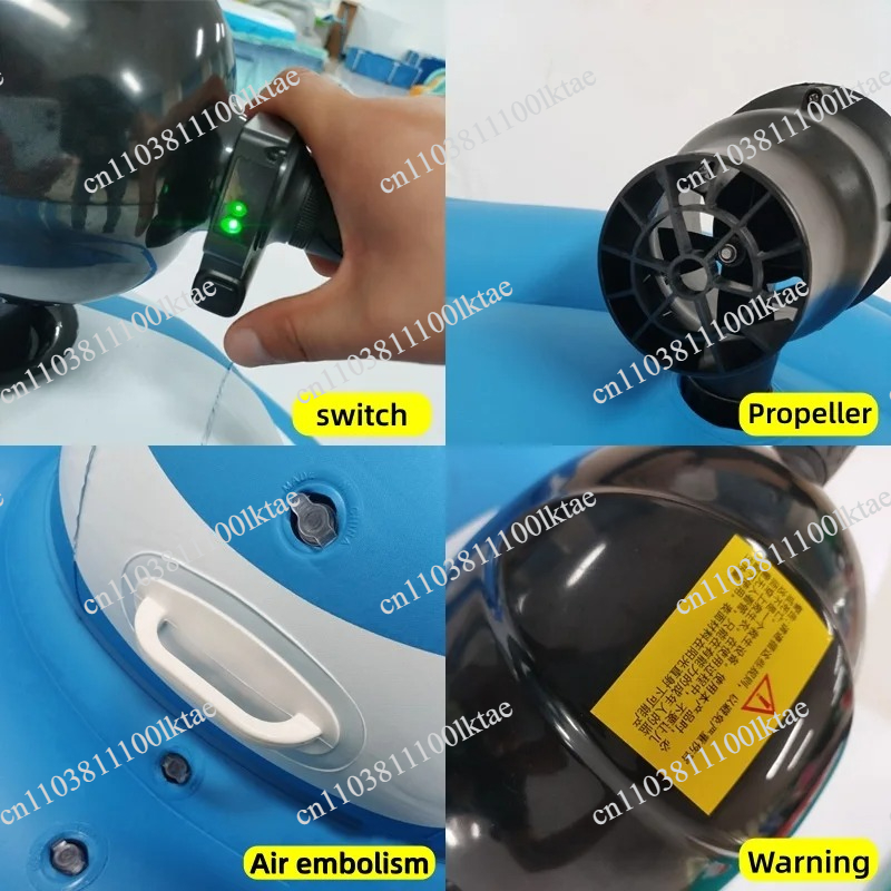 Inflatable Electric Water Scoo - Kids Toys Scooter reseña y precio