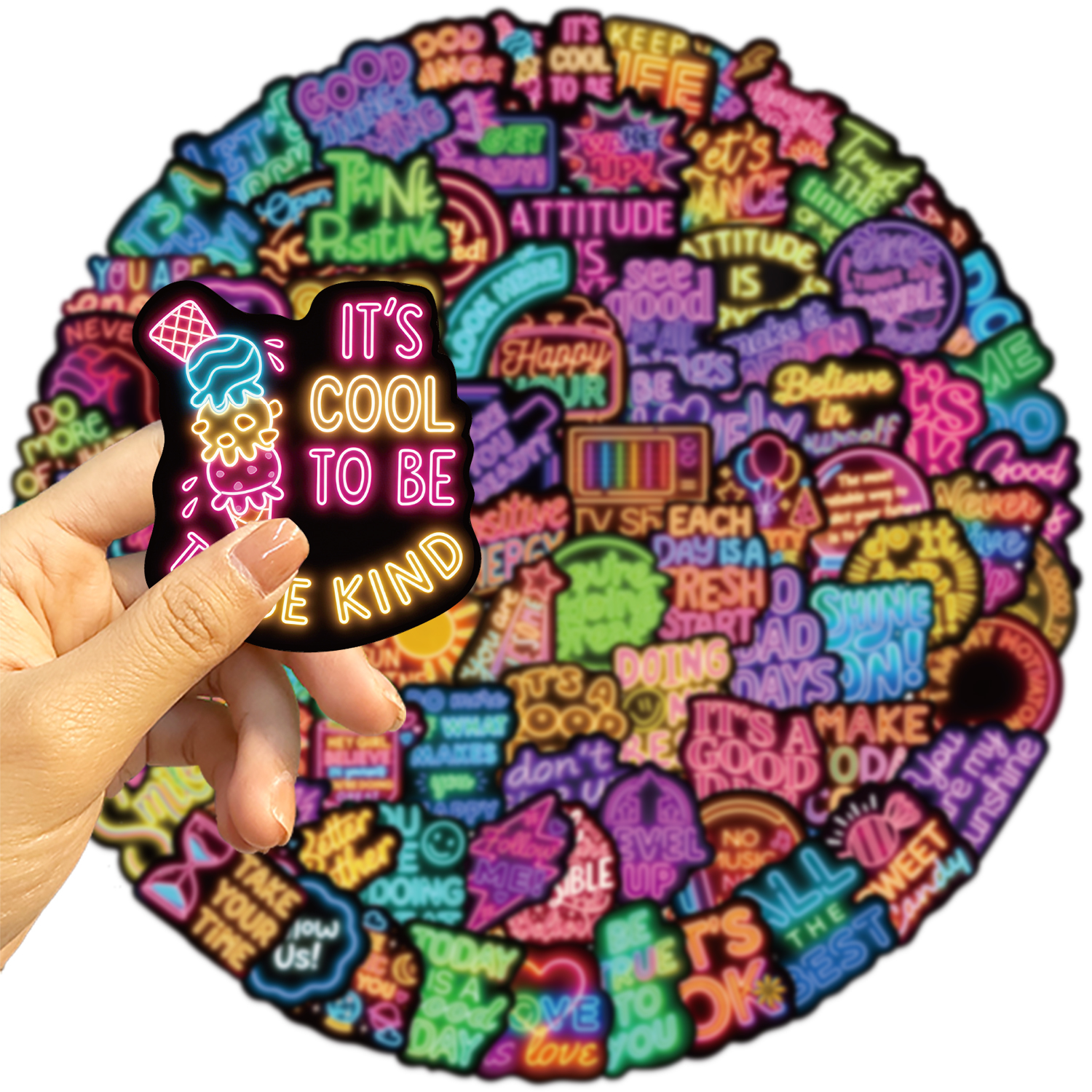 100pcs Positive Affirmation Qu - Kids Toys Quotes reseña y precio