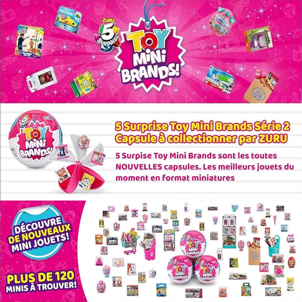 Zuru 5 Surprise Toy Mini Brand - Kids Toys Stores reseña y precio