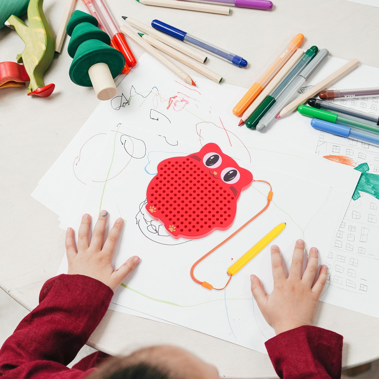 Creative Magnetic Drawing Boar - Kid Toys And Craft reseña y precio