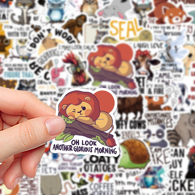 50PCS Funny Cartoon Graffiti S - Kids Toys Quotes reseña y precio