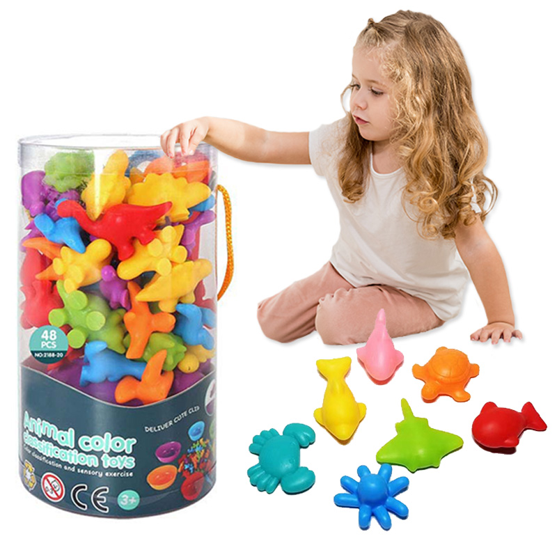 Kid Montessori Toys Rainbow Ma - Kids Toys 2 Year Old reseña y precio