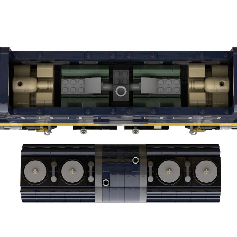 MOC Popular Rail Class 55 Loco - Popular Kids Xmas Toys reseña y precio