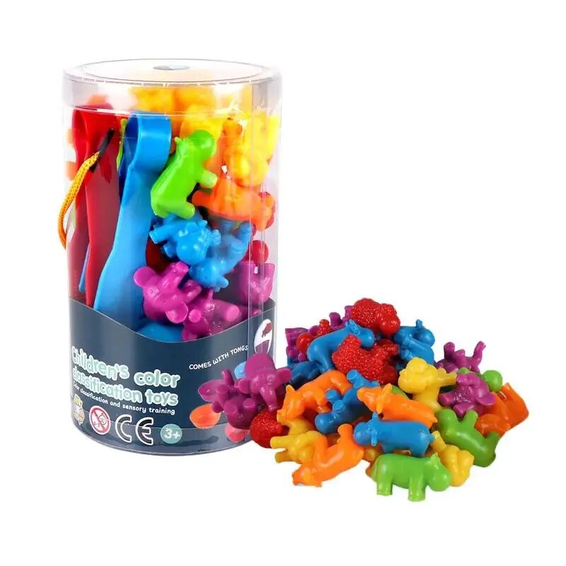 Rainbow Counting Animal Traffi - Kids Toys 2 Year Old reseña y precio