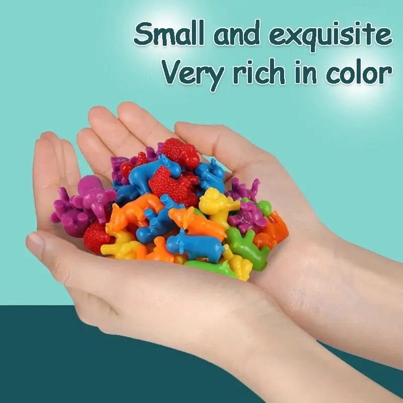 Rainbow Counting Animal Traffi - Kids Toys 2 Year Old reseña y precio
