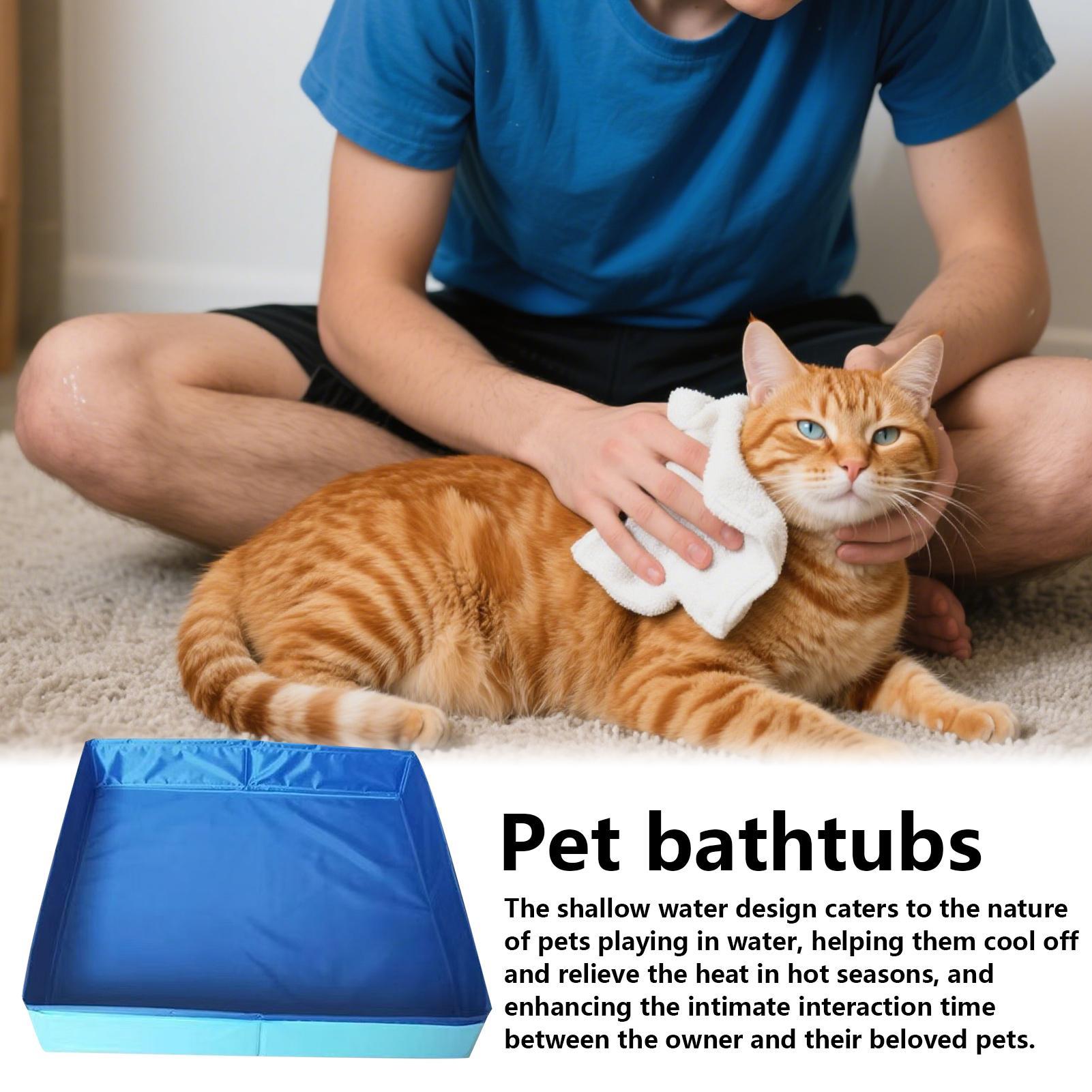 Pet Bath Pool PVC Foldable Wad - Kids Toys Deals reseña y precio