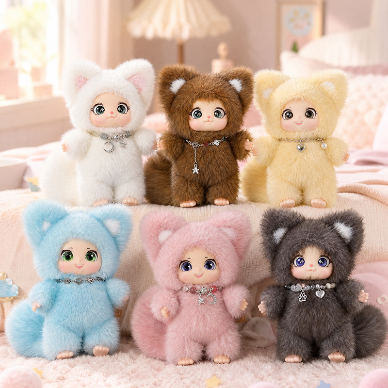 18cm New Cute Family Fox Plush - Kids Toys Idea reseña y precio