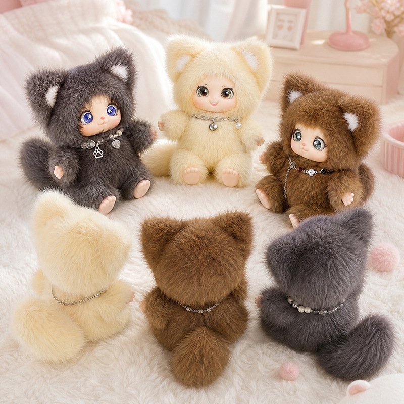 18cm New Cute Family Fox Plush - Kids Toys Idea reseña y precio