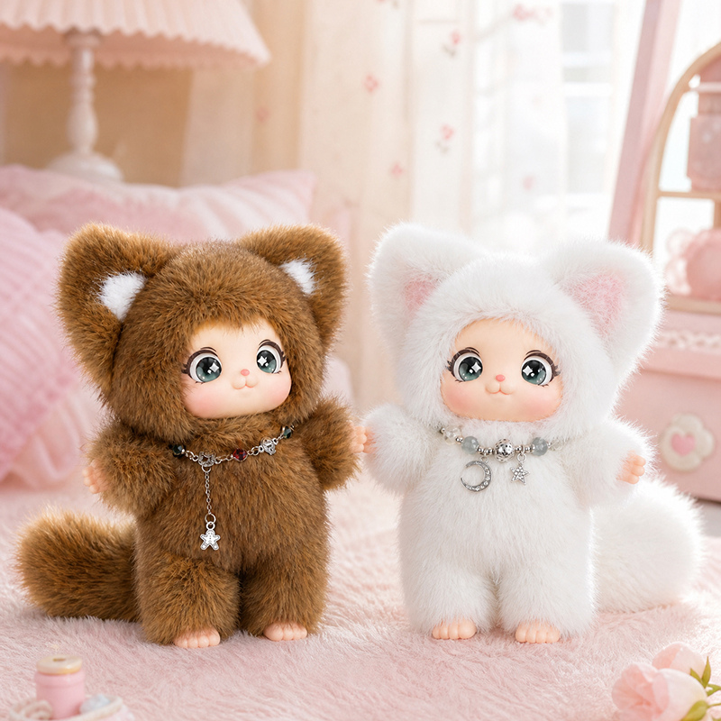 18cm New Cute Family Fox Plush - Kids Toys Idea reseña y precio