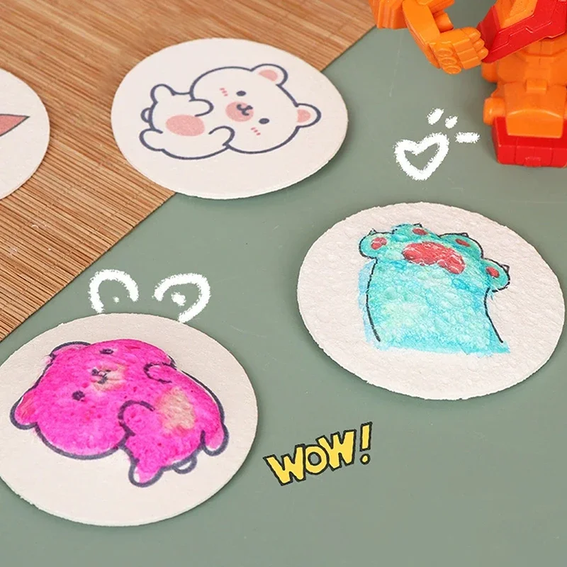 3D Puffy Foam Texture Painting - Kid Toys And Craft reseña y precio