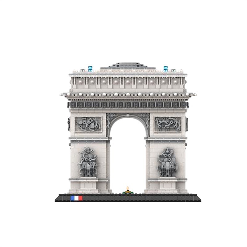 4445PCS Arc de Triomphe Model  - Kids Toys Paris reseña y precio