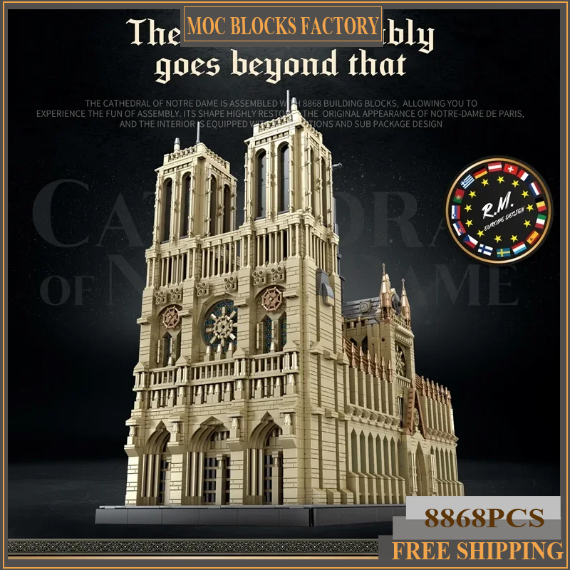 NEW 8868Pcs World Famous Archi - Kids Toys Paris reseña y precio