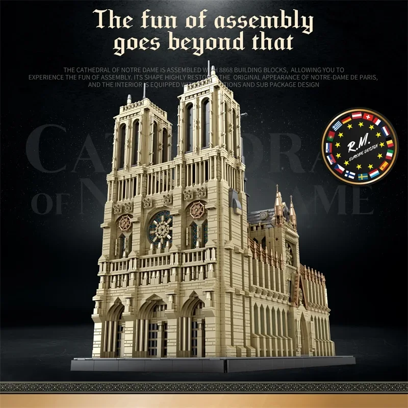 NEW 8868Pcs World Famous Archi - Kids Toys Paris reseña y precio