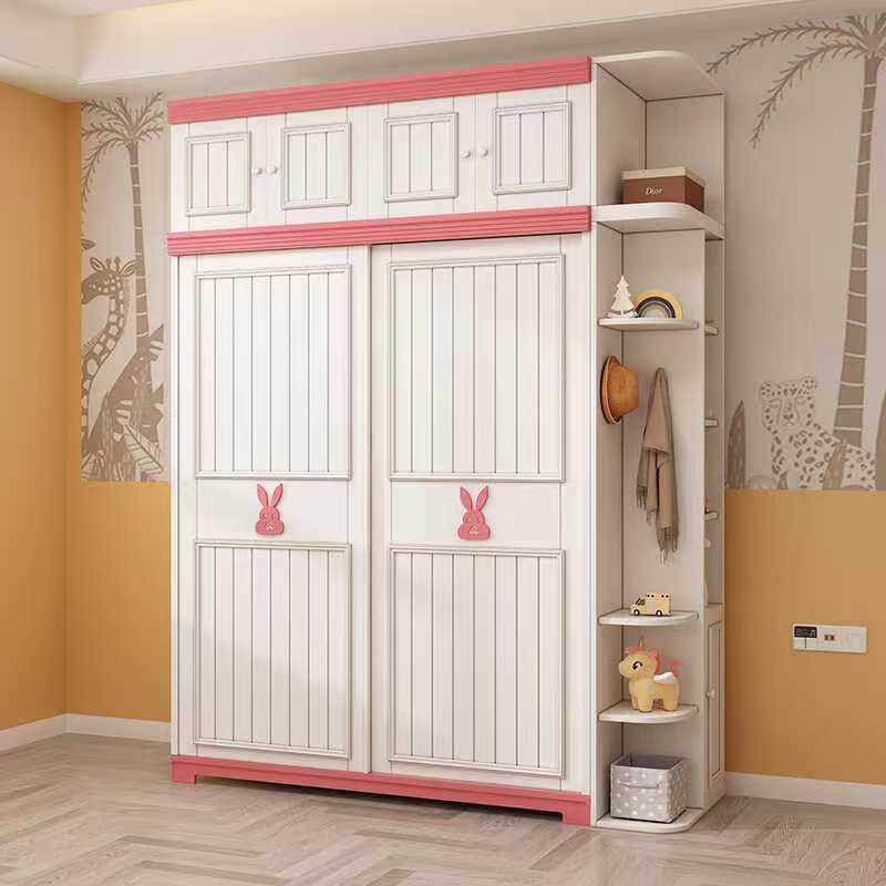 White Wooden Kid Storage Cabin - Kids Toys Mall reseña y precio