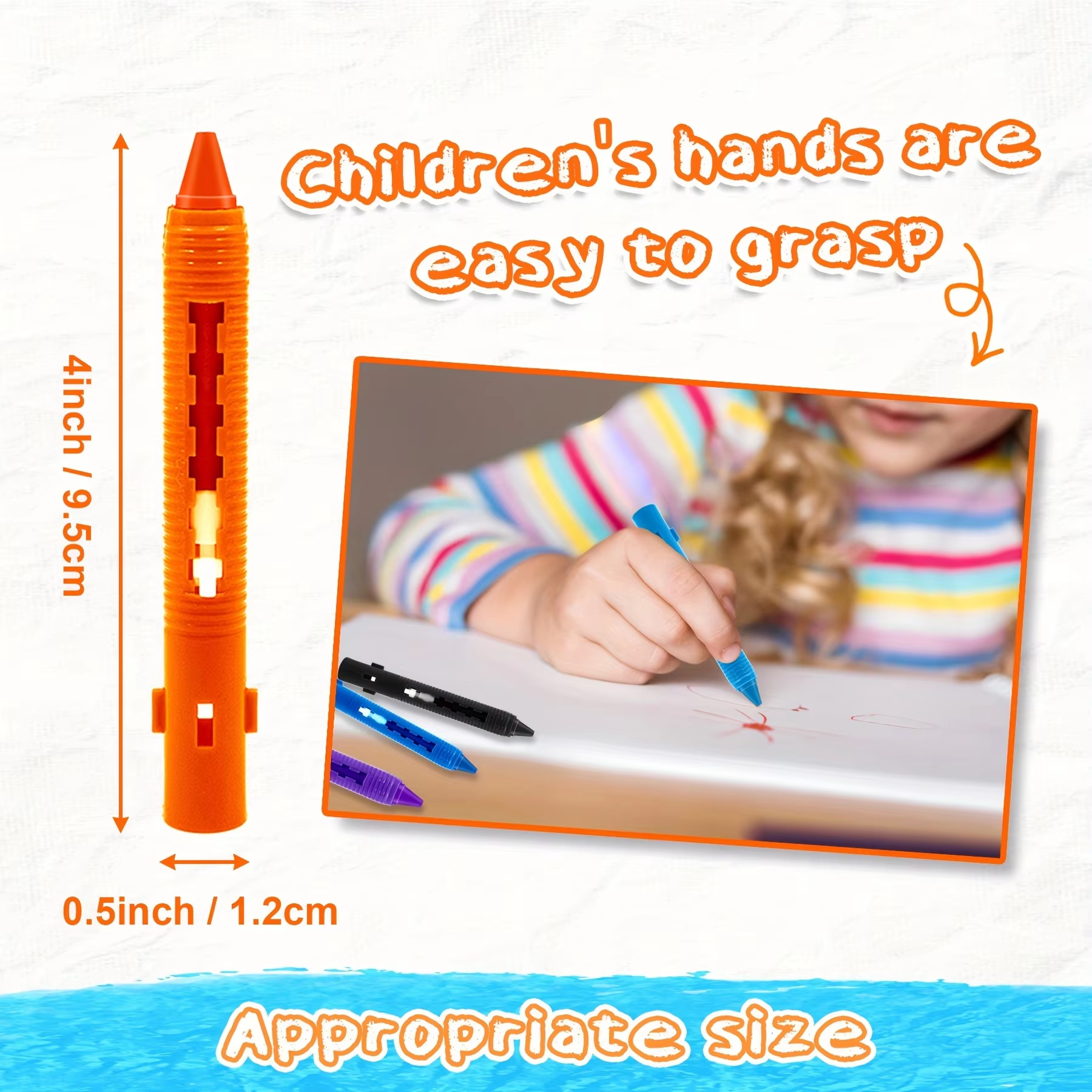 Washable Bath Crayons Set Colo - Kids Toys Drawing Easy reseña y precio
