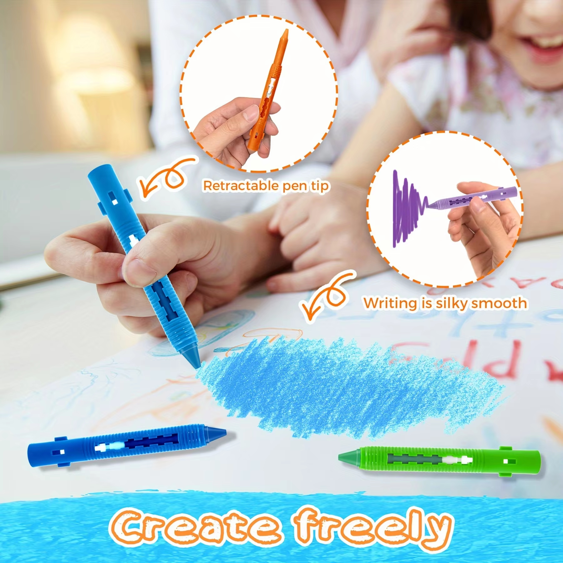 Washable Bath Crayons Set Colo - Kids Toys Drawing Easy reseña y precio