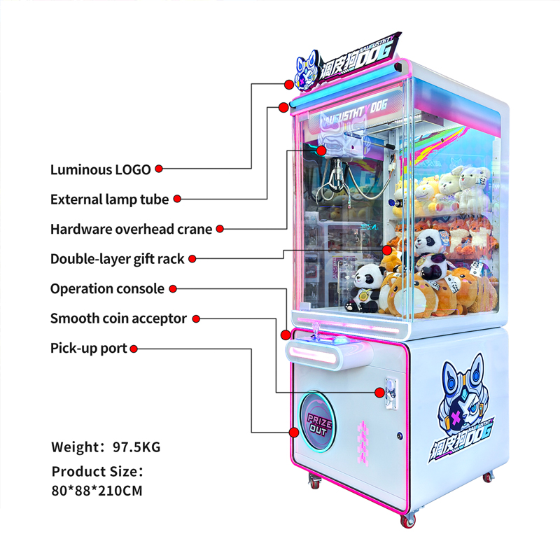 Luxury Round Edge Crane Machin - Kids Toys Mall reseña y precio