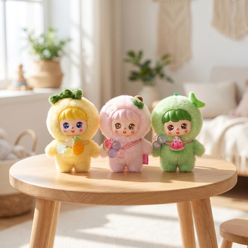 Cute Fruit Plush Doll Keychain - Kids Toys Idea reseña y precio