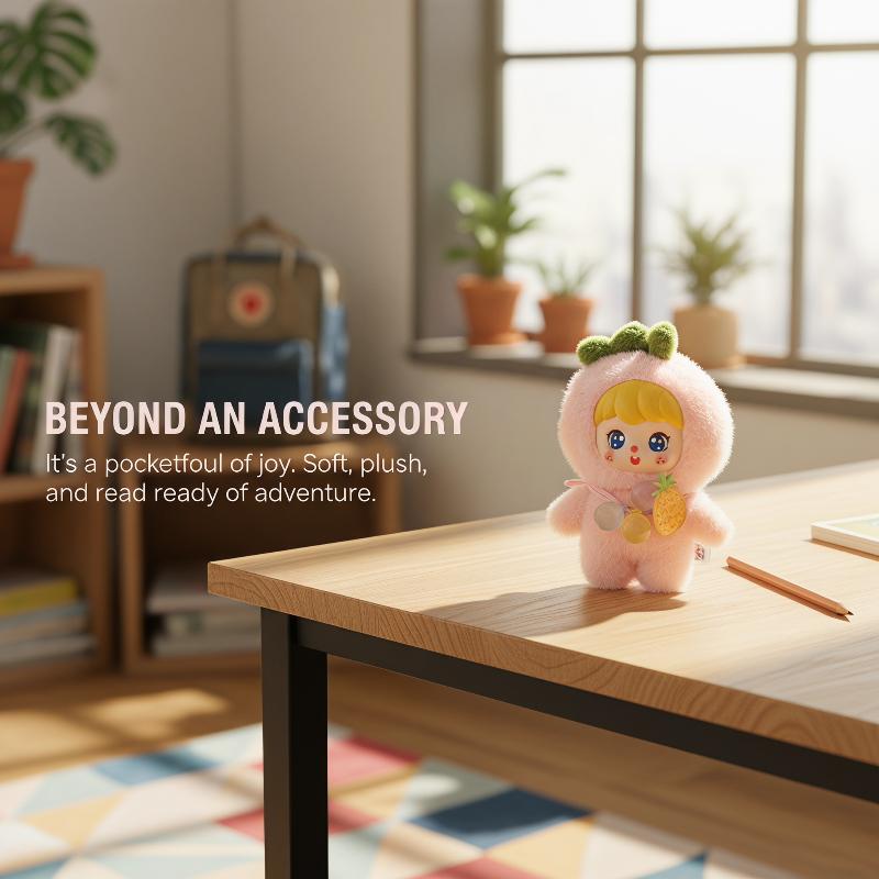 Cute Fruit Plush Doll Keychain - Kids Toys Idea reseña y precio