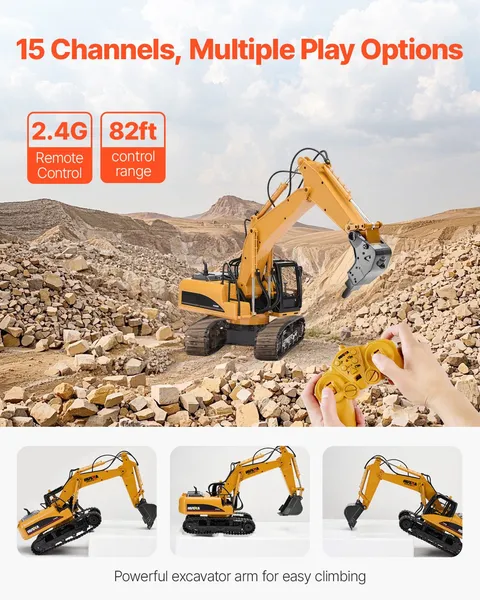Remote Control Excavator Toy 1 - Kids Y Toys reseña y precio