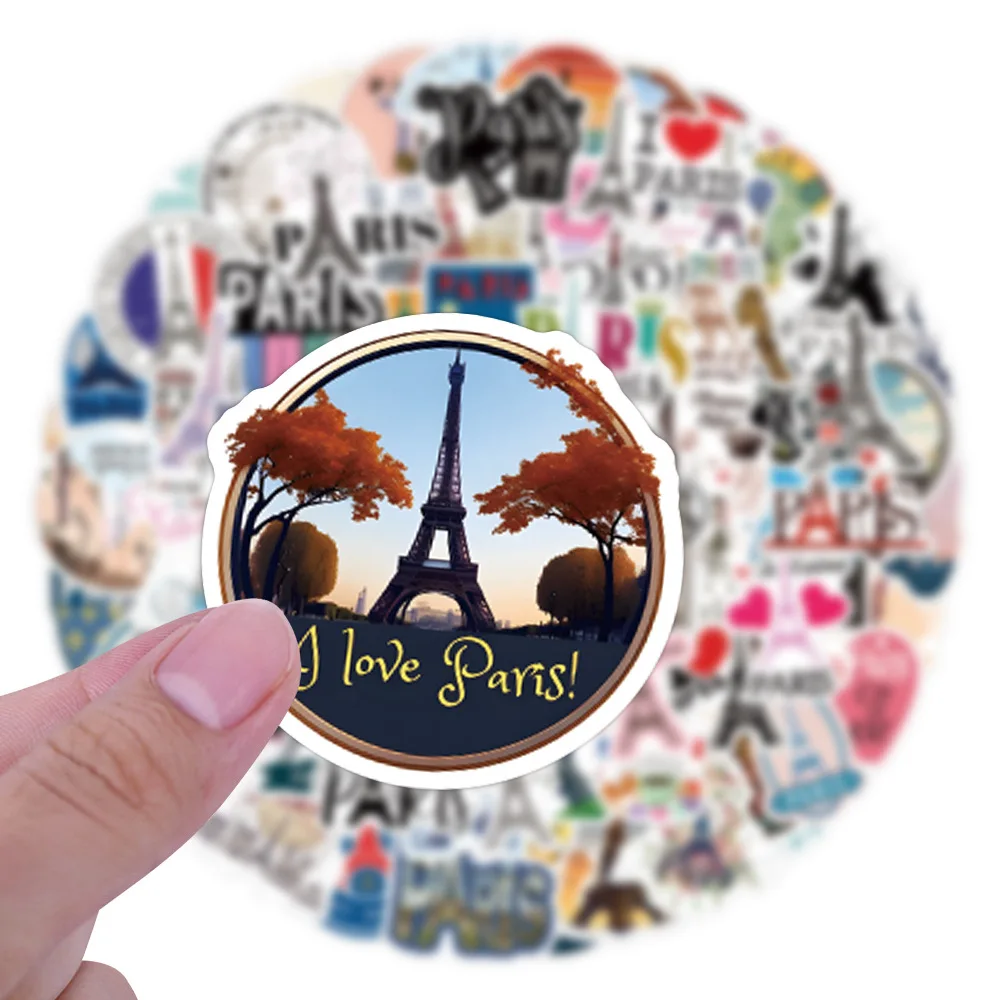 110PCS France Paris Stickers T - Kids Toys Paris reseña y precio