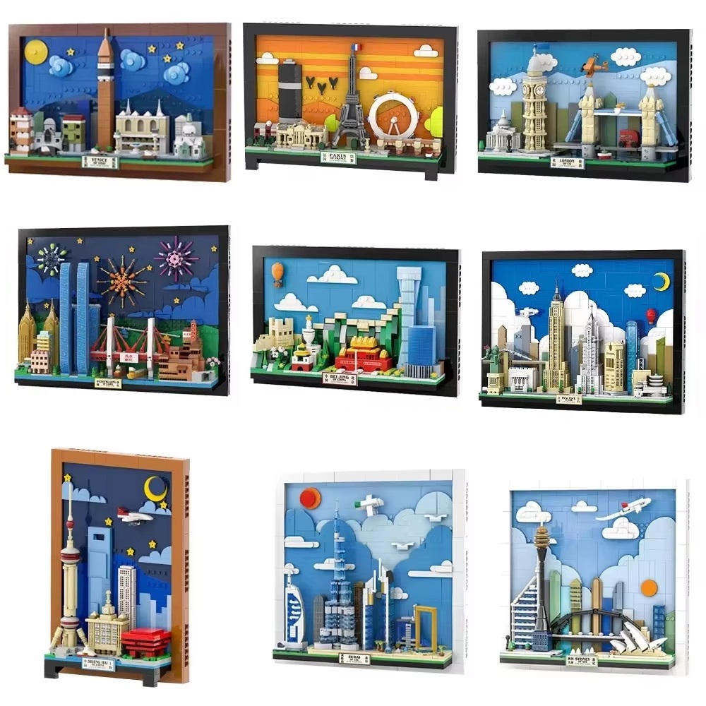 City Postcard Puzzle Blocks MO - Kids Toys Paris reseña y precio
