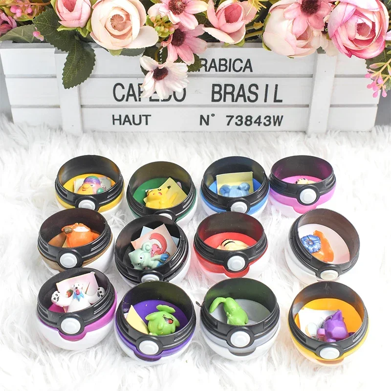 12Pcs Pokemon Figure Pokeball  - Kids Toys Idea reseña y precio
