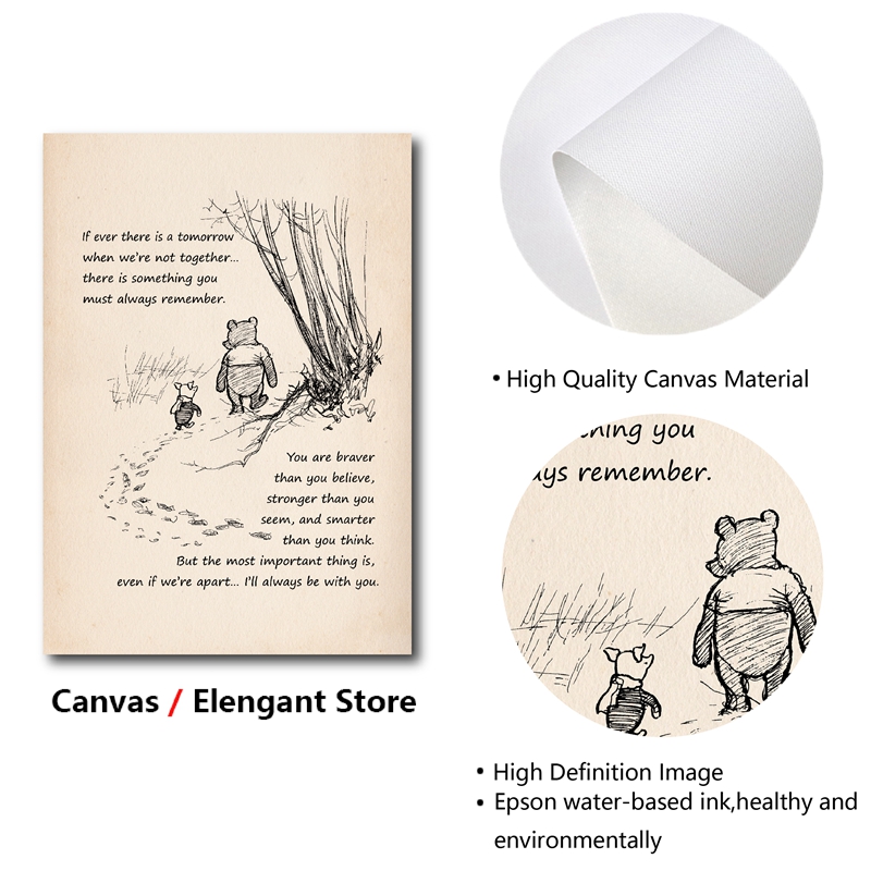 Winnie The Pooh Quotes Vintage - Kids Toys Quotes reseña y precio