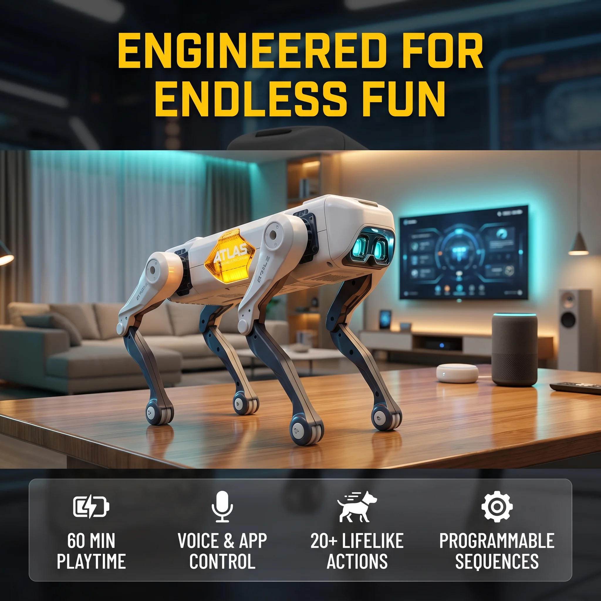 AI Smart Robot Dog, Voice & AP - Kids Toys Usa reseña y precio