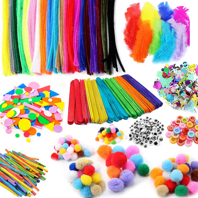 1000pcs Kids Crafts Art Suppli - Kid Toys And Craft reseña y precio