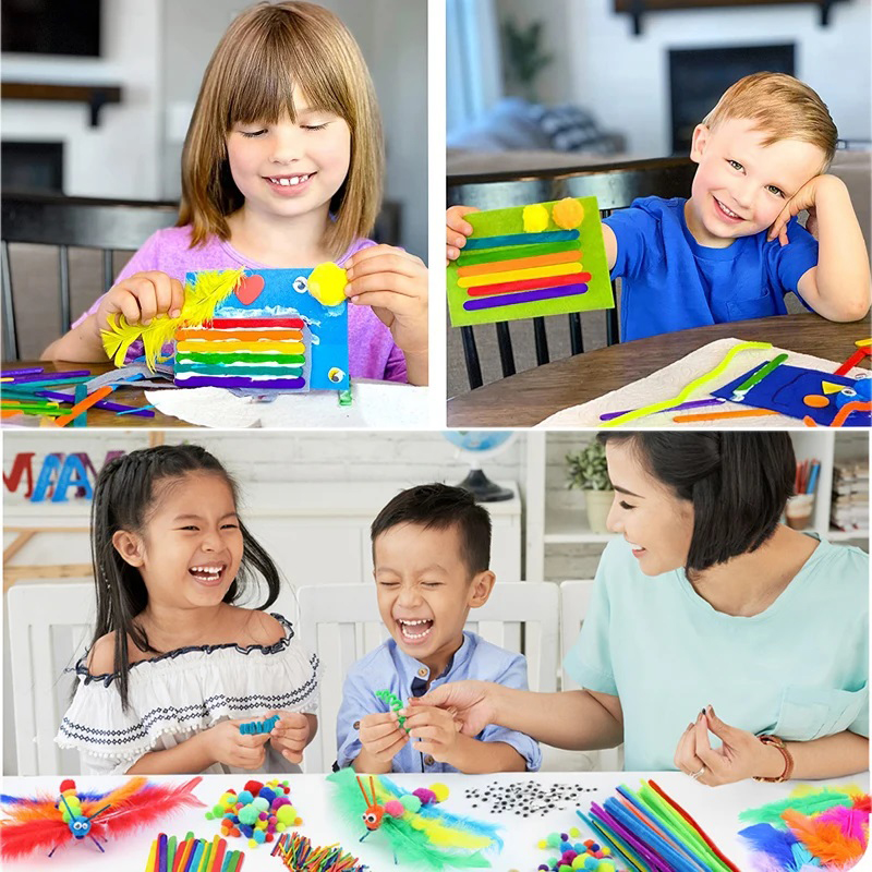 1000pcs Kids Crafts Art Suppli - Kid Toys And Craft reseña y precio
