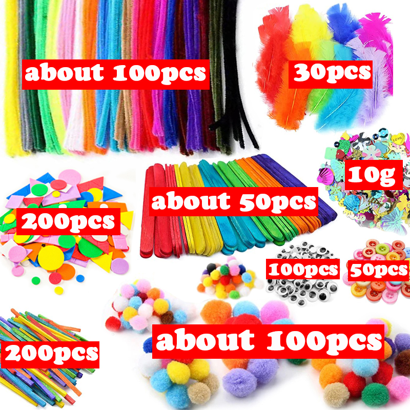 1000pcs Kids Crafts Art Suppli - Kid Toys And Craft reseña y precio