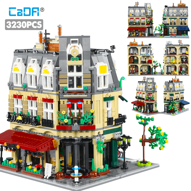 3230Pcs Cada City Paris Restau - Kids Toys Paris reseña y precio