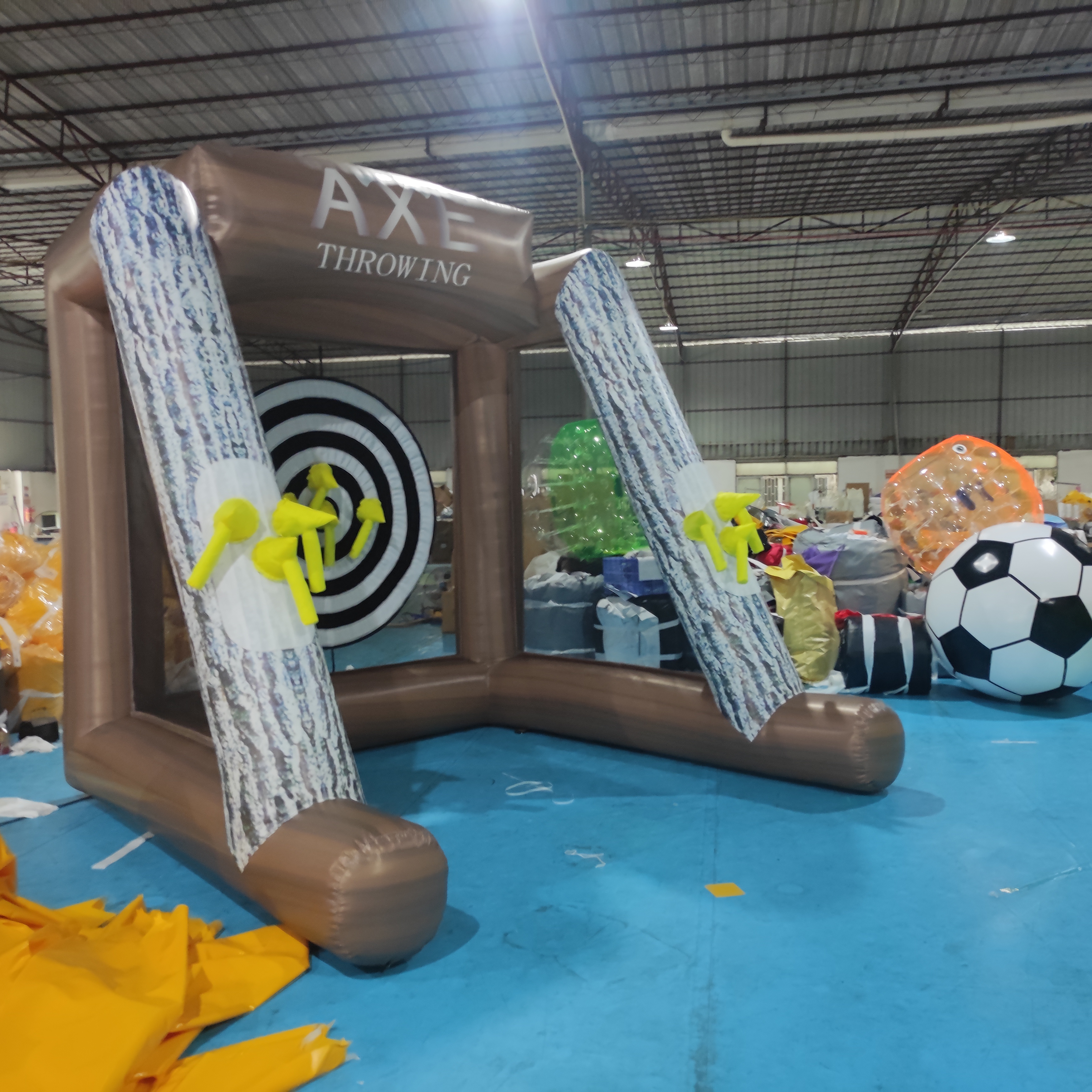 Playground Inflatable Axe Thro - Kids Toys Rental reseña y precio
