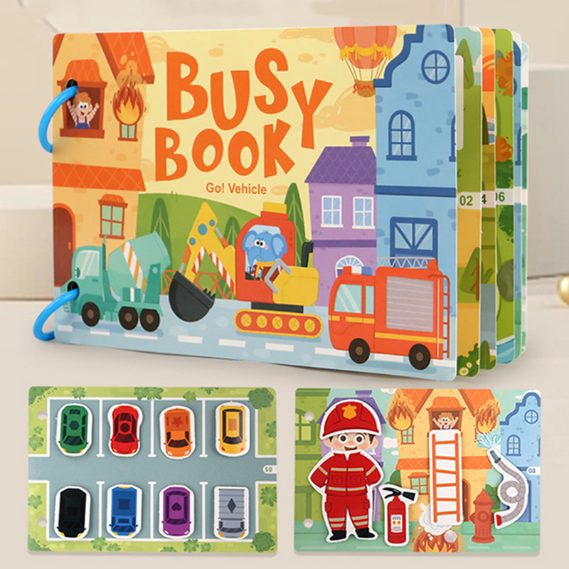 Montessori Baby Busy book My F - Kids Toys 2 Year Old reseña y precio