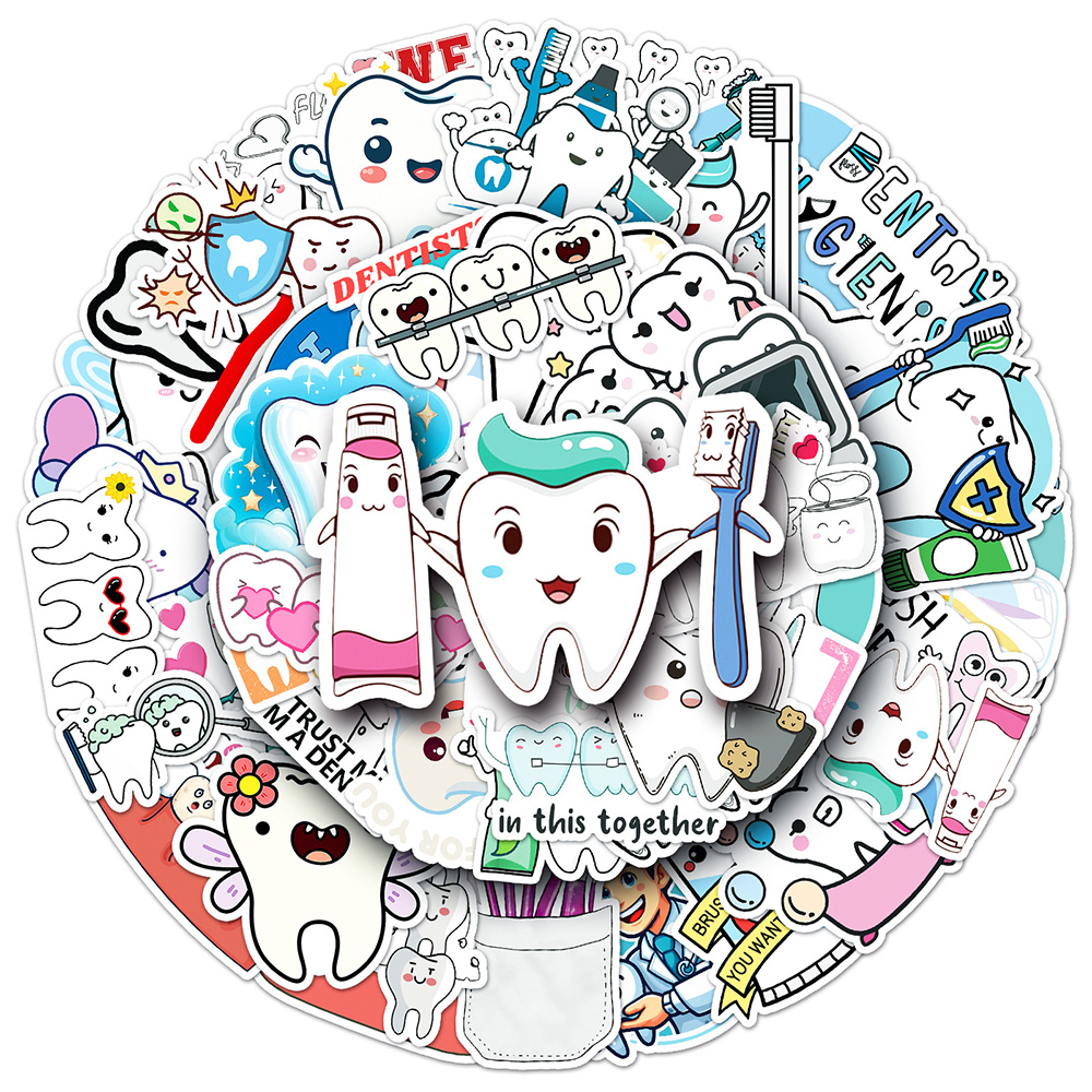 10/30/50pcs Cute Dental Tooth  - Kids Toys Stores reseña y precio
