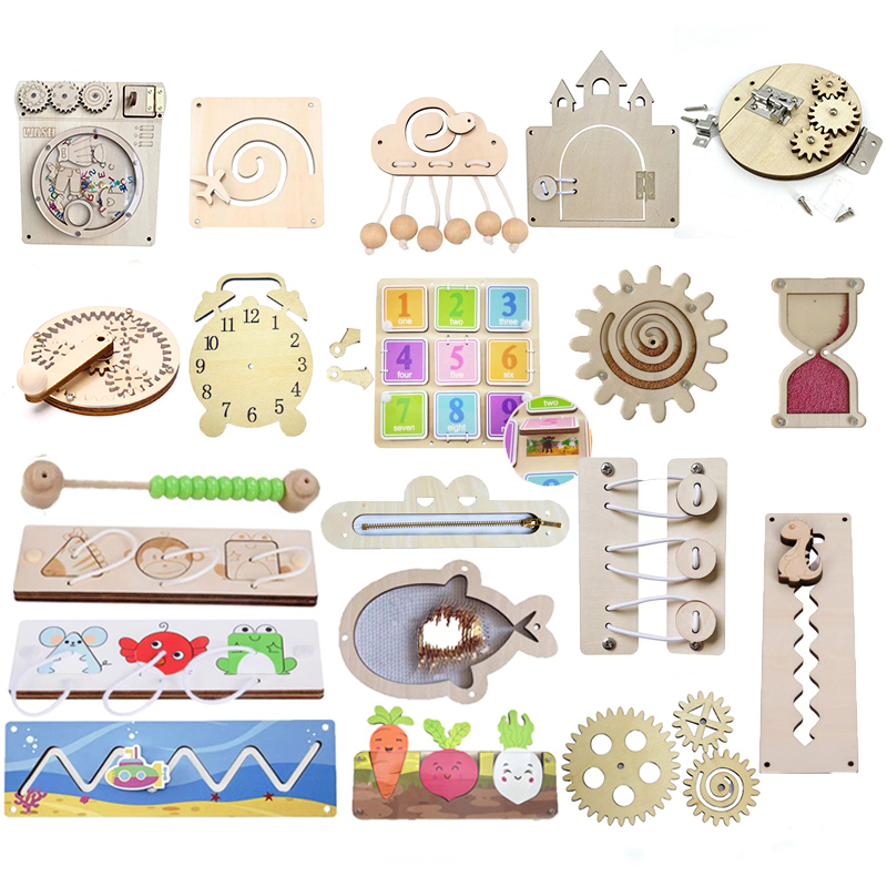 Baby Busy Board Accessories Mo - Kids Toys 2 Year Old reseña y precio