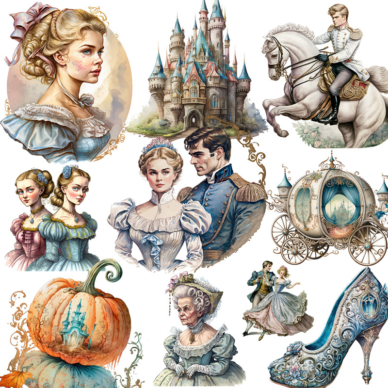 Fairy tale girl store Stickers - Kids Toys Stores reseña y precio