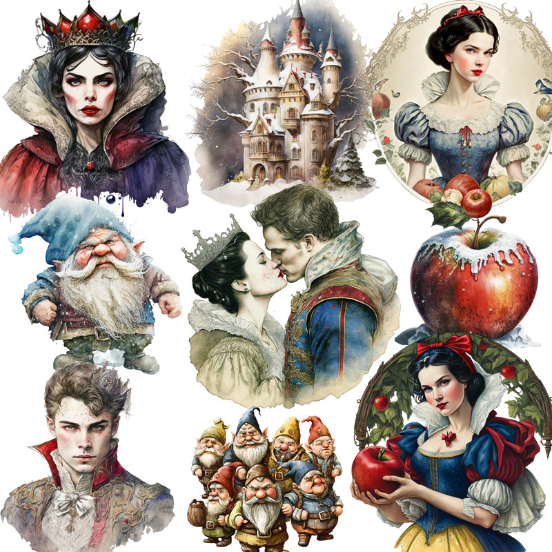 Fairy tale girl store Stickers - Kids Toys Stores reseña y precio