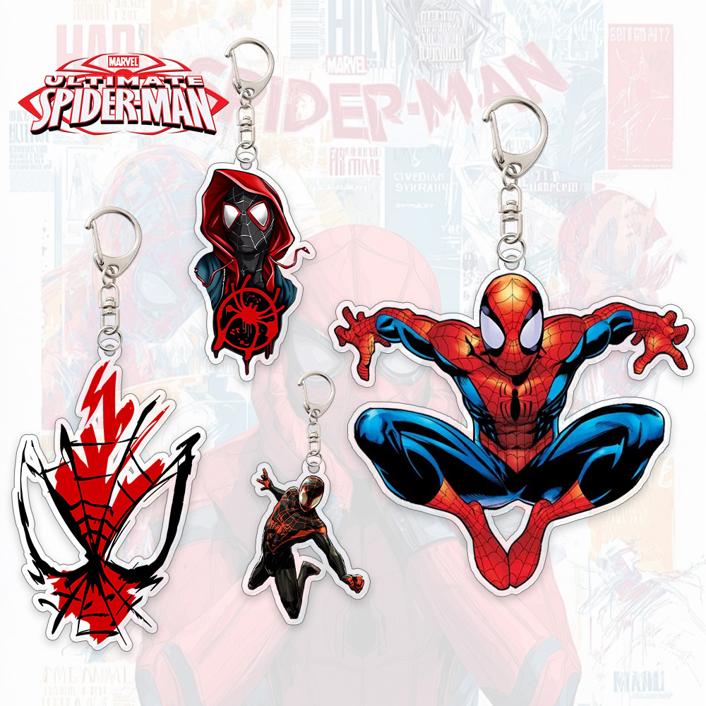 Spider Man Acrylic Keychain An - Kids Toys Usa reseña y precio