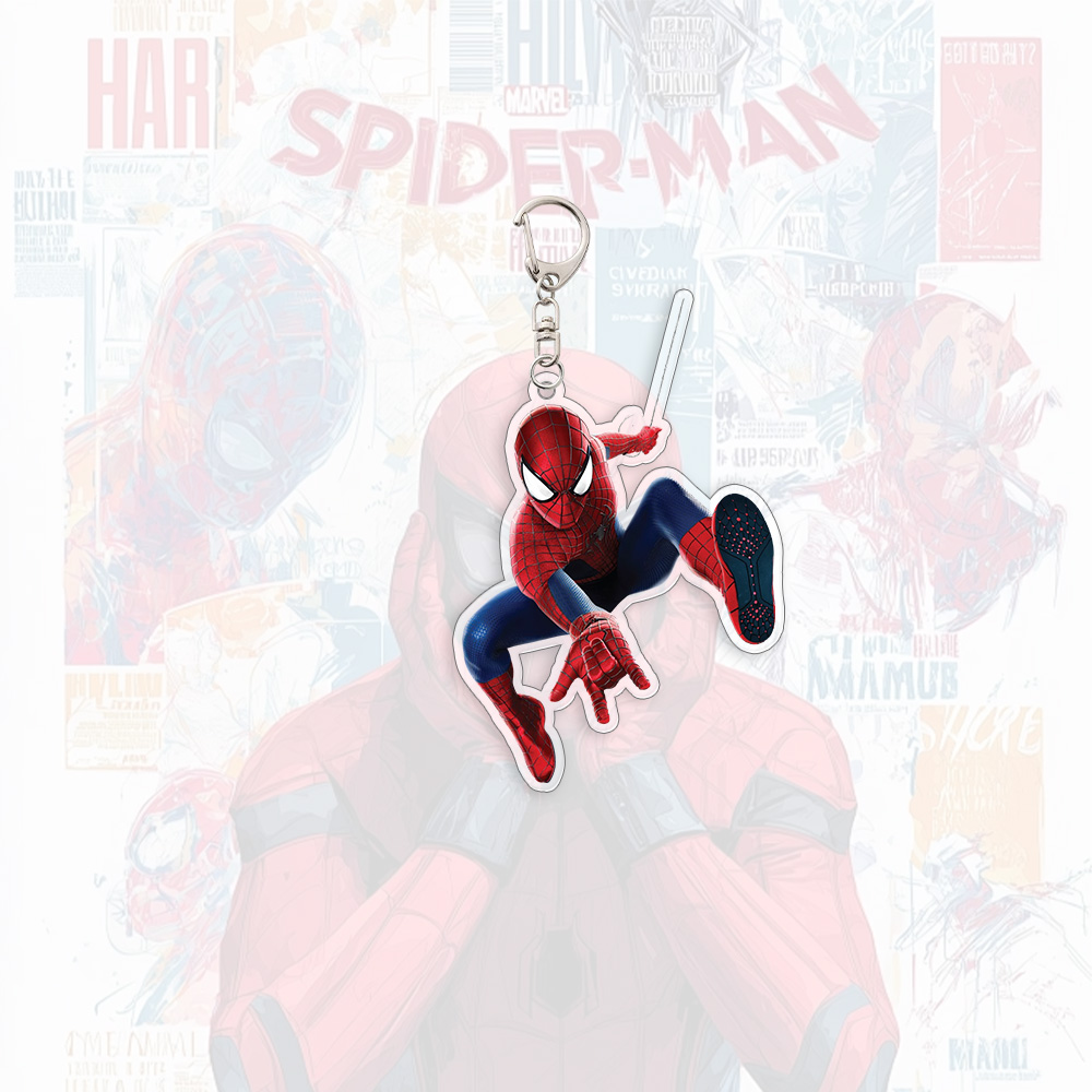 Spider Man Acrylic Keychain An - Kids Toys Usa reseña y precio