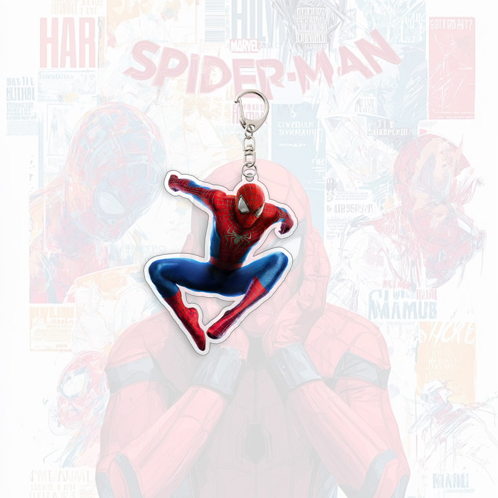 Spider Man Acrylic Keychain An - Kids Toys Usa reseña y precio