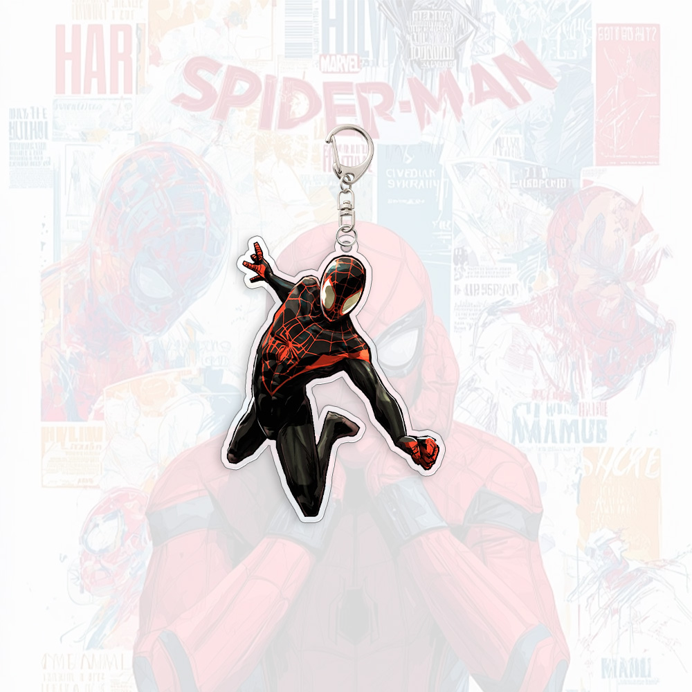 Spider Man Acrylic Keychain An - Kids Toys Usa reseña y precio