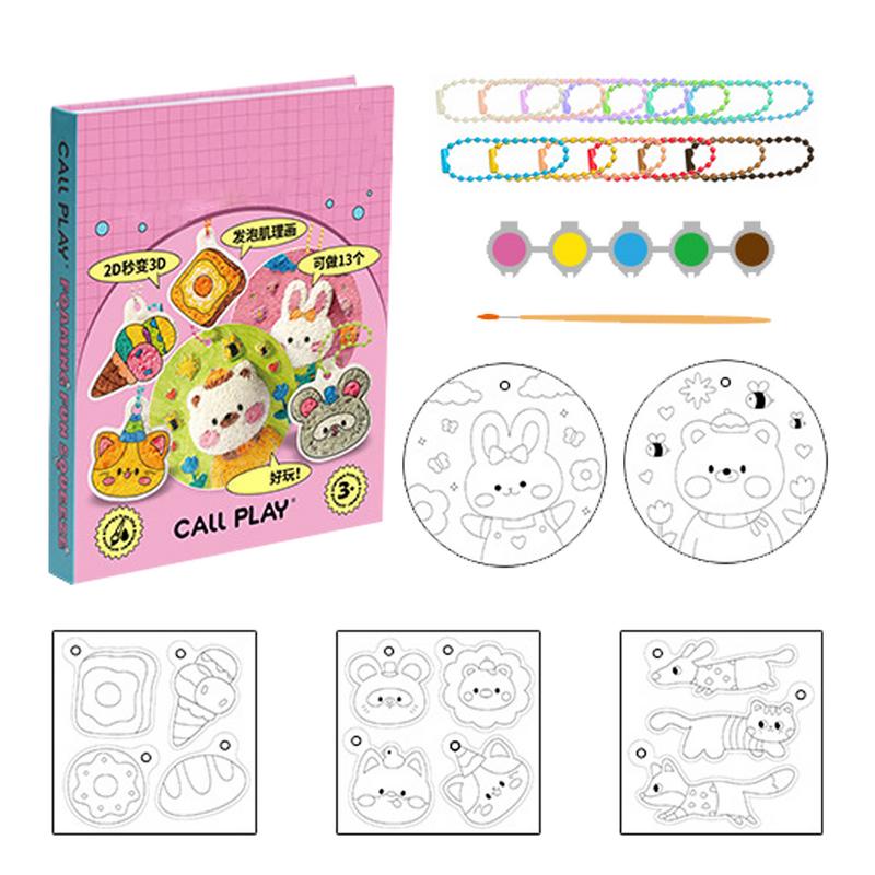 Foam Paper Crafts For Kids 3D  - Kid Toys And Craft reseña y precio