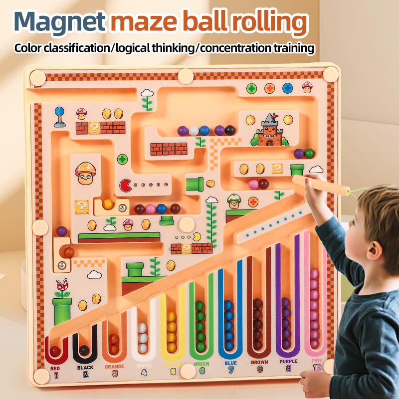 A Magnetic Maze Advanced Puzzl - Kids Toys Deals reseña y precio
